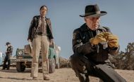 A Martinez and Jessica Matten in Dark Winds (Image via AMC)